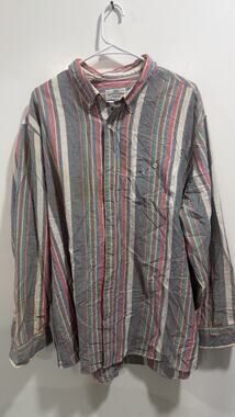 90's Raintree Southern Collection by Hampton Long Sleeve Button Up Shirt Men XXL